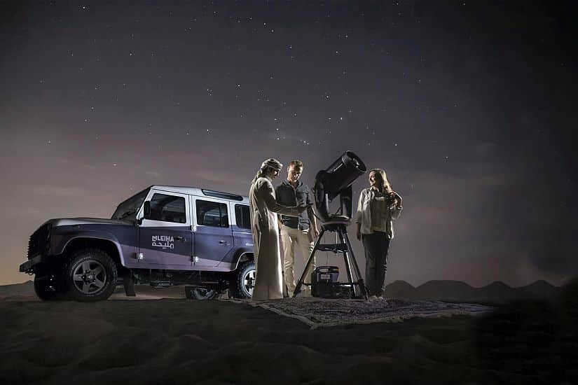 Mleiha Archaeological Centre launches ‘Mobile Stargazing Experience’
