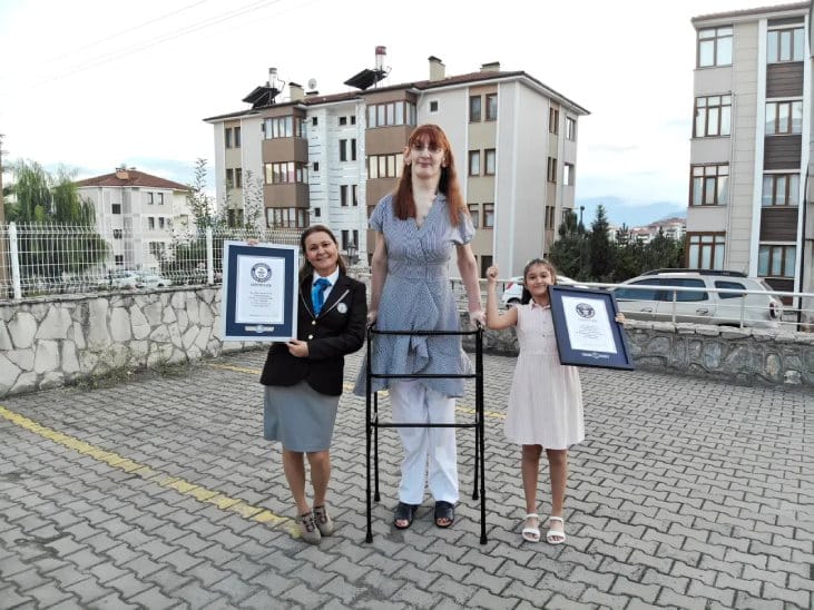Tallest women