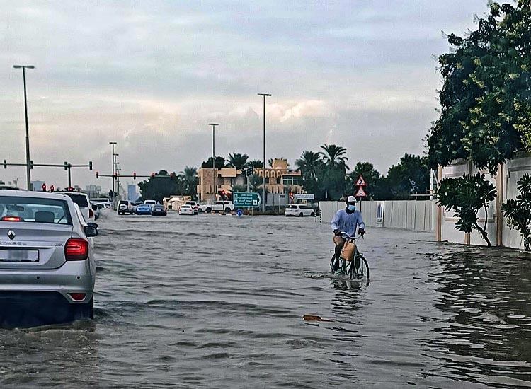 TheBrew-downpour-rains-UAE-sharjah-dubai