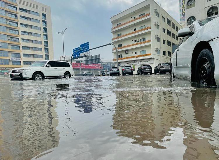 TheBrew-downpour-rains-UAE-sharjah-dubai
