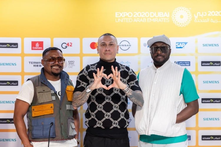 Black Eyed Peas at the Expo 2020 Dubai