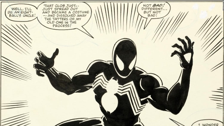 Spiderman’s comic book page just sold for over AED 13 million