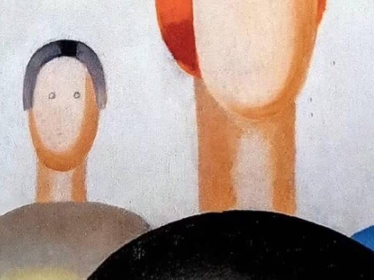 AED 3 million painting has been vandalised by a bored security guard