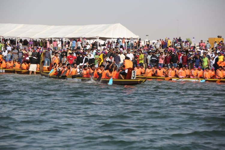Kerala’s Vallamkali in the waters of Ras Al Khaimah 