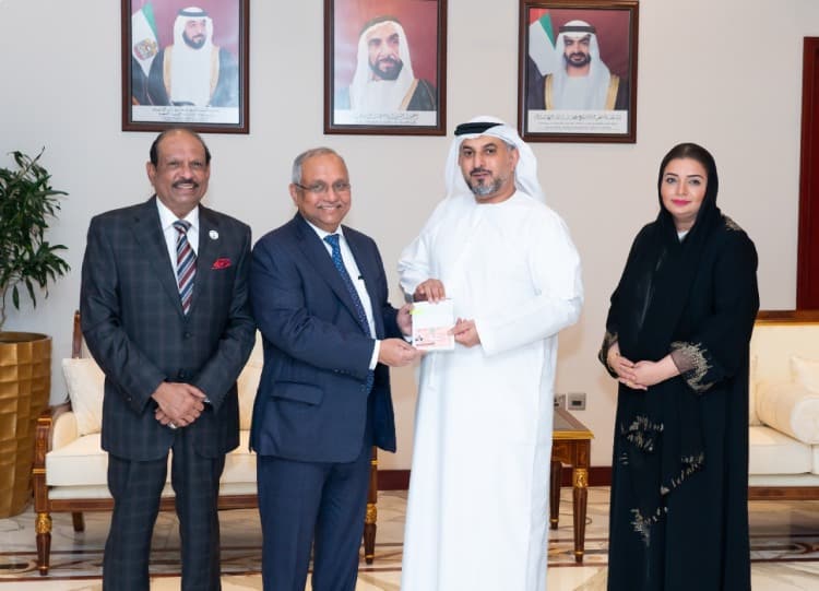 UAE golden visa awarded to Chandrajit Banerjee, Director General of Chamber of Indian Industry
