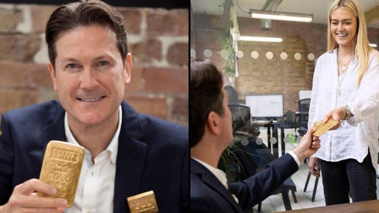 A company to pay wages in gold as a trial