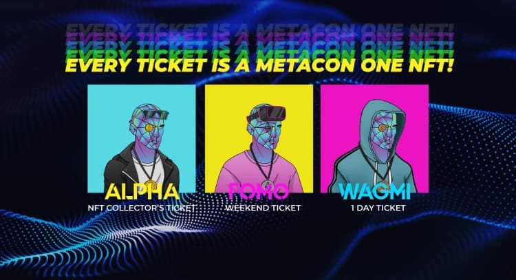 NFT Tickets Now Available for Metacon - Metaverse into Reality Pop Culture Event