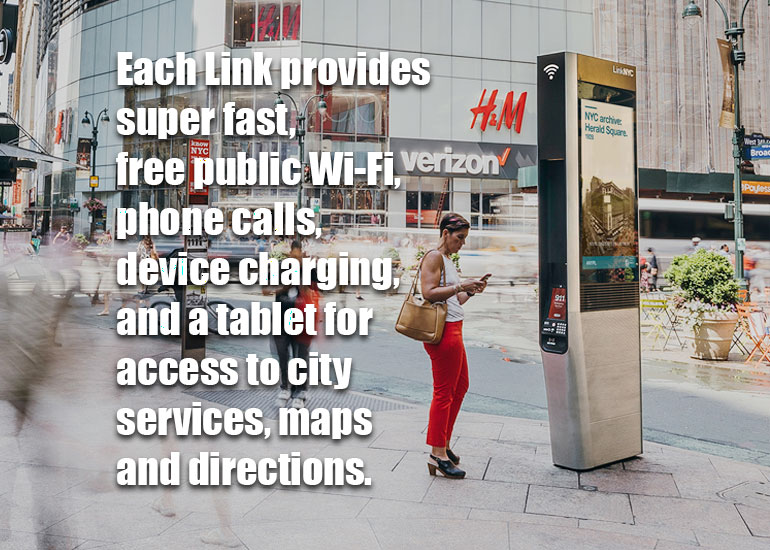 New York City PayPhone LinkNYC
