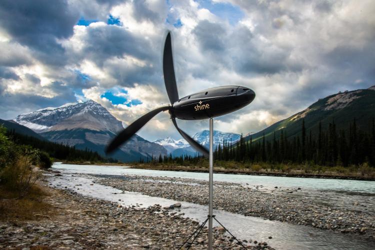 This portable wind turbine can power you in the most remote areas
