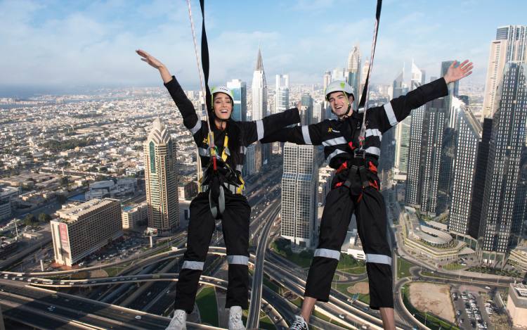 ITS TIME TO DARE LIKE NEVER BEFORE WITH 50 discount on sky view edge walk