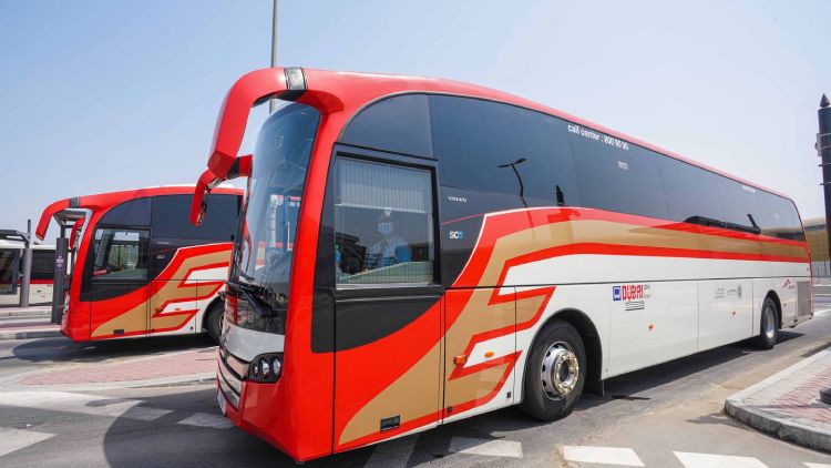 RTA resumes operation of Intercity Bus Route (E102) between Ibn Battuta Bus Station in Dubai to Musaffah Community Bus Station in Abu Dhabi