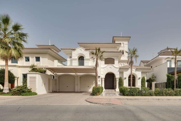 Dubai villa property sale Realty Force closes a Palm Jumeirah Frond A Garden Home villa deal at 34 million