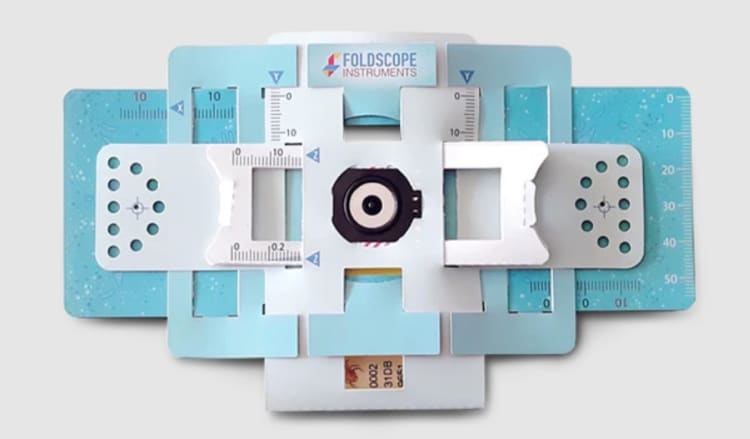 He Invented a $2 Paper Microscope For Remote Lab Work So Scientists Don’t Have to Haul Heavy Equipment
