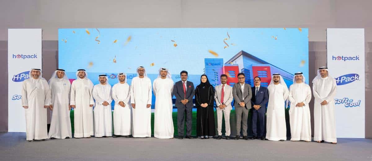 H.E. Sarah Al Amiri inaugurates Hotpack’s AED 250m plant in NIP