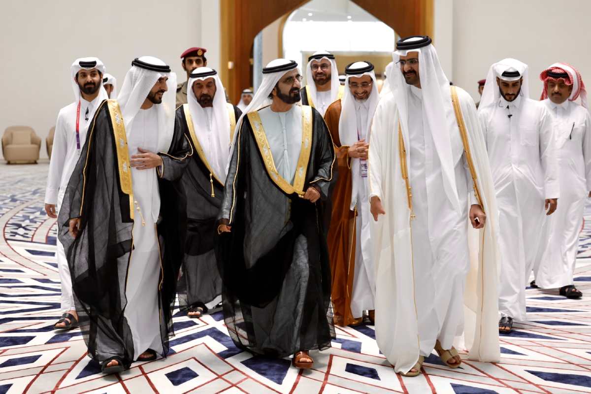 Mohammed bin Rashid attends official opening ceremony of FIFA World Cup Qatar 2022 (1)