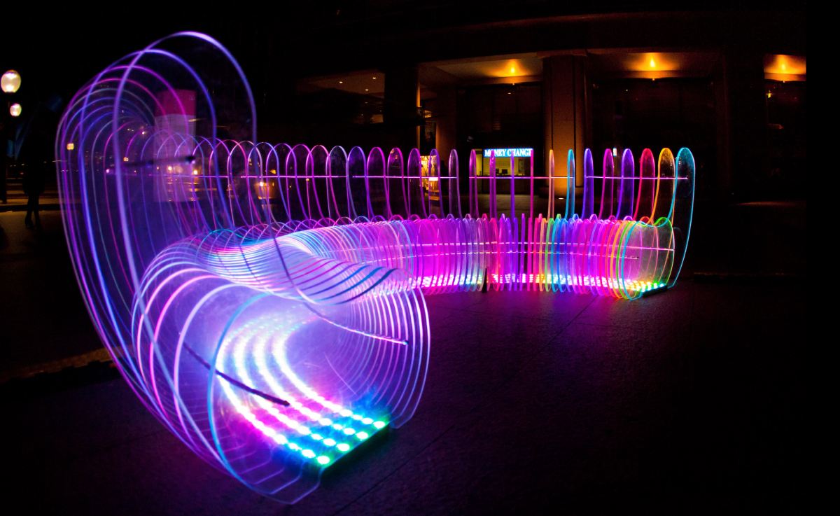 DUBAI LIGHTS ILLUMINATES CITY WALK WITH 10 INTERACTIVE LIGHT INSTALLATIONS