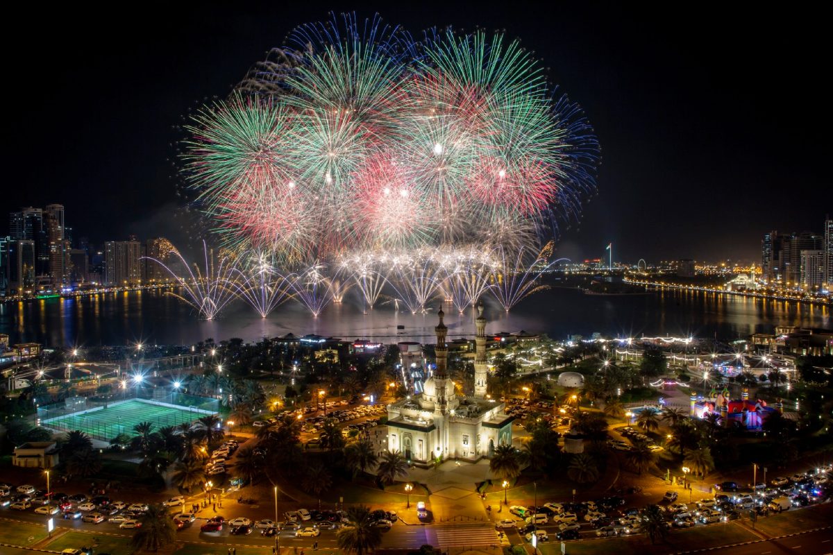 Shurooq’s destinations to ring New Year with colourful lights