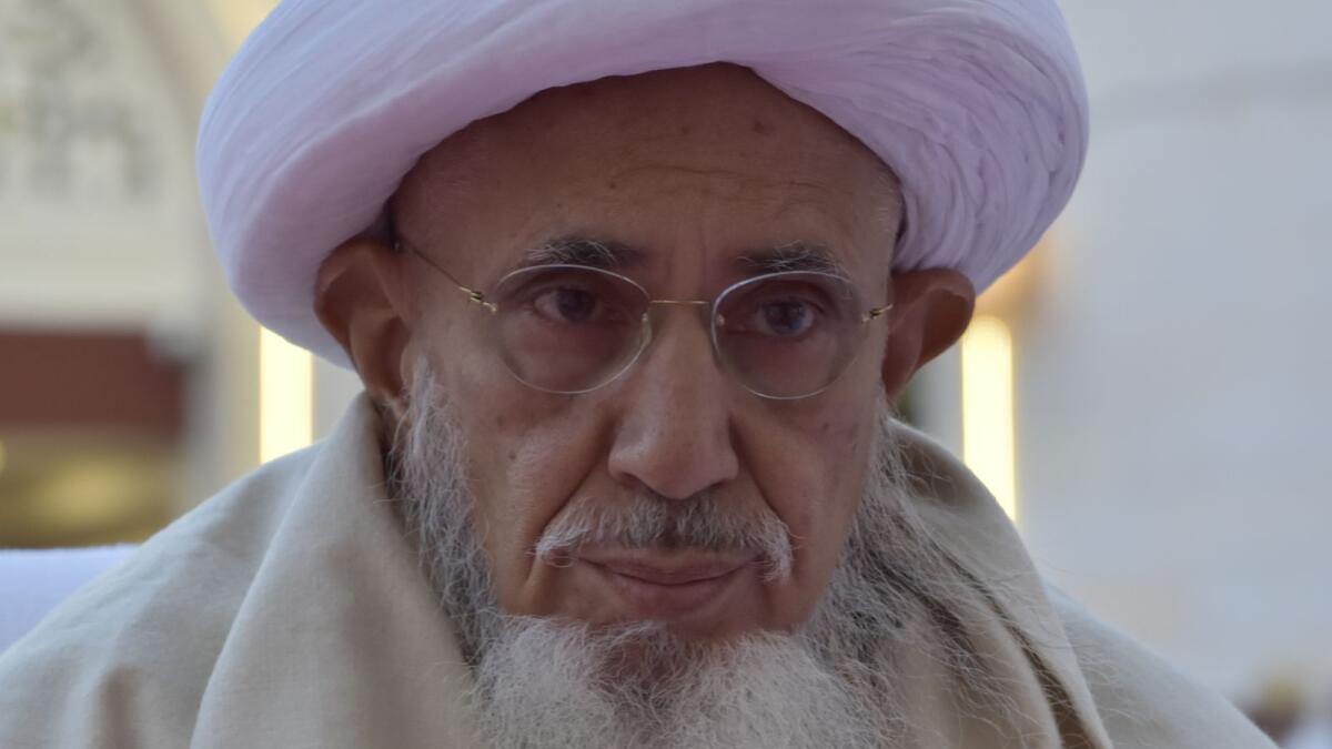 Sultan al Bohra Syedna Mufaddal Saifuddin receives a warm welcome in Abu Dhabi1