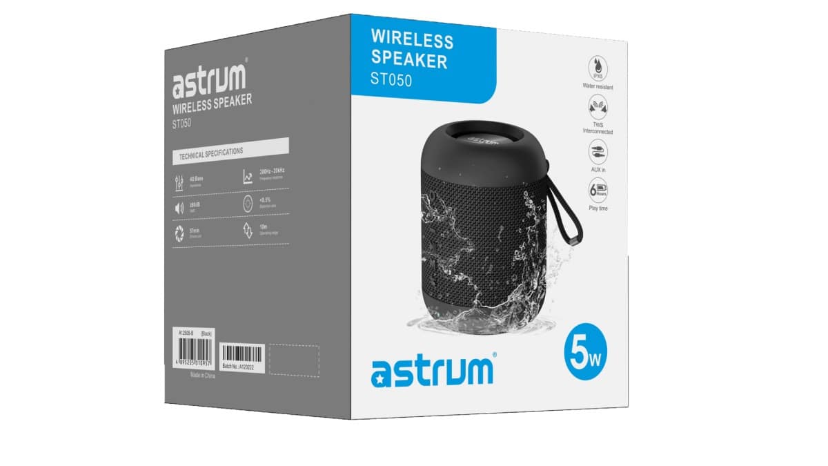 Astrum ST050 Portable Speaker Bluetooth review