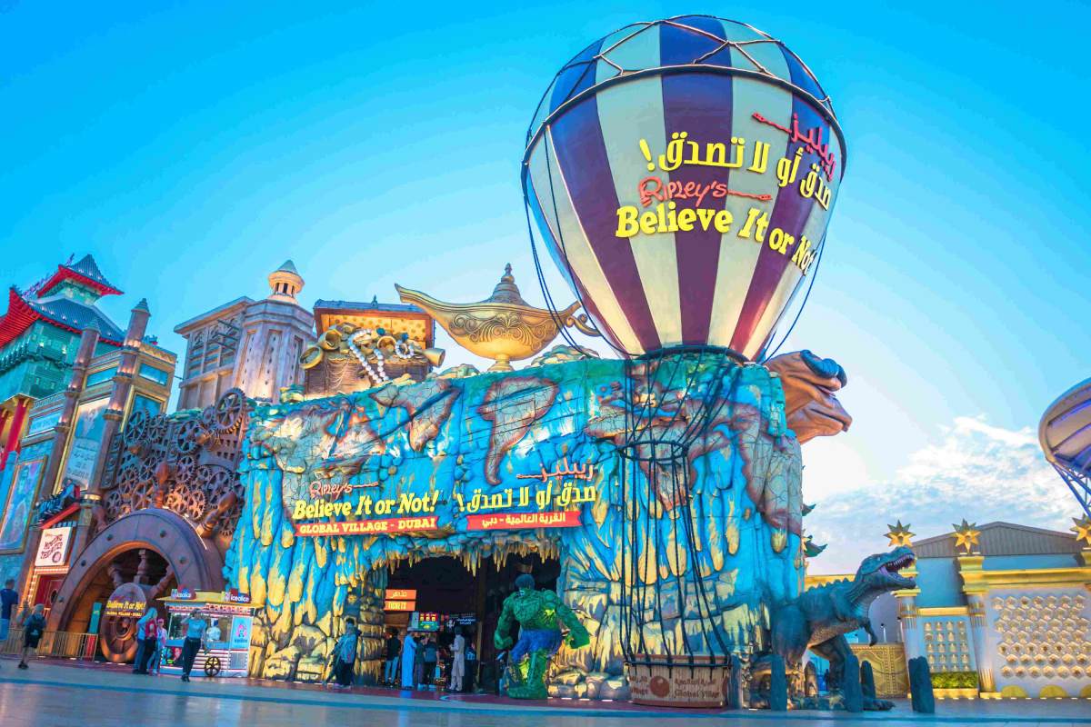 Expect the unexpected at Ripley's Believe It or Not exclusively at Global Village