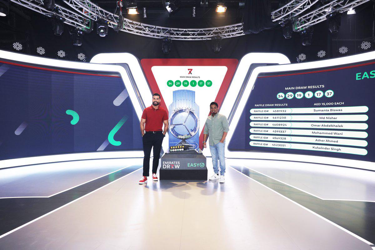 First timers & regulars - Emirates Draw MEGA7 kicks off 2023 in style