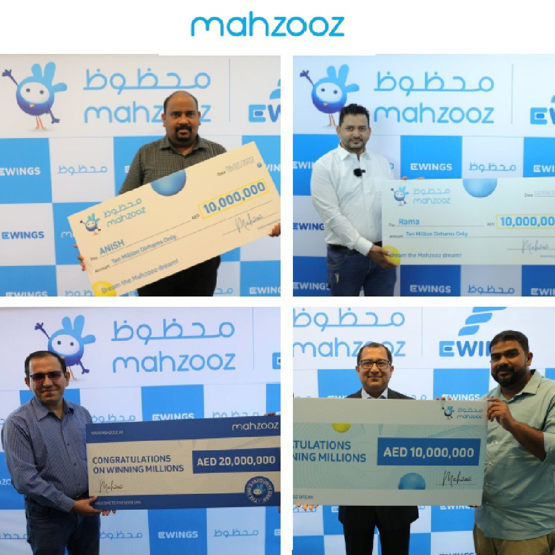 Mahzooz winners Indian