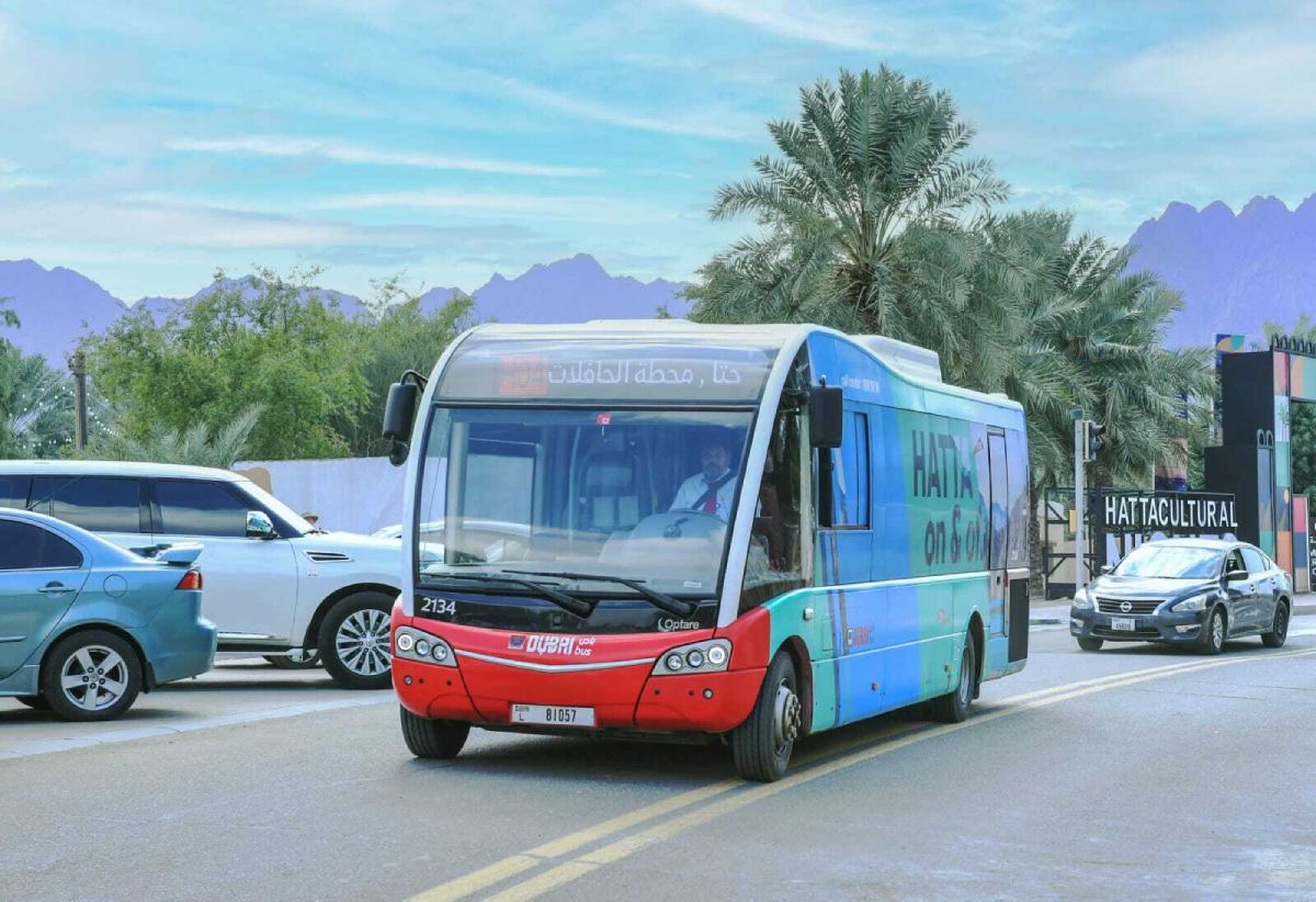 RTA launches express and tourist bus routes to support public transport network to Hatta