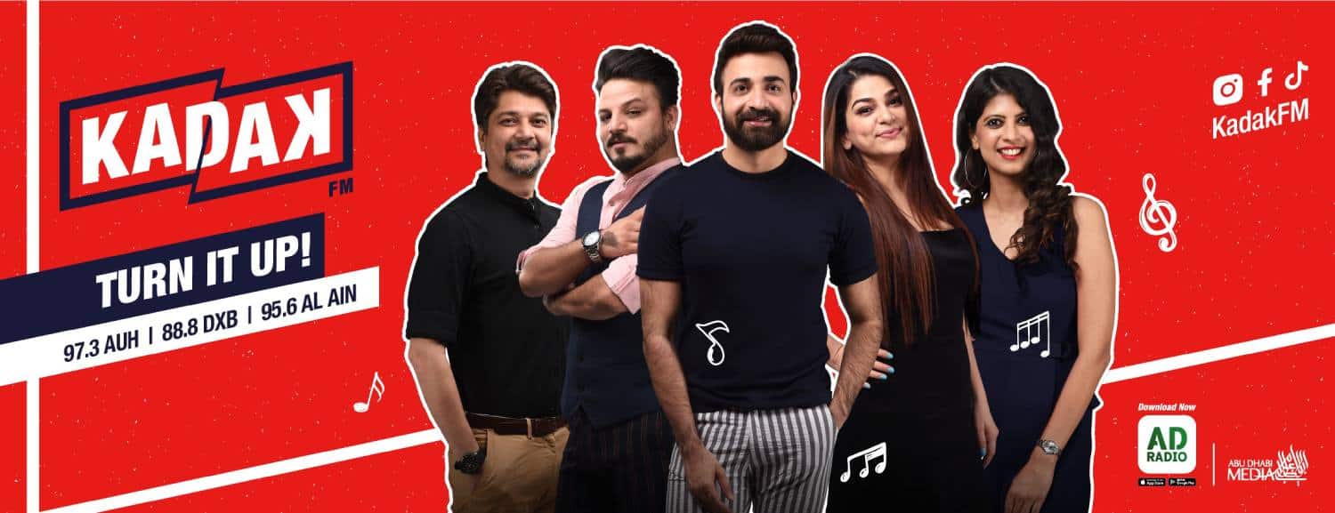 ABU DHABI MEDIA’S KADAK FM ANNOUNCED AS THE UAE’S NO. 1 RADIO STATION