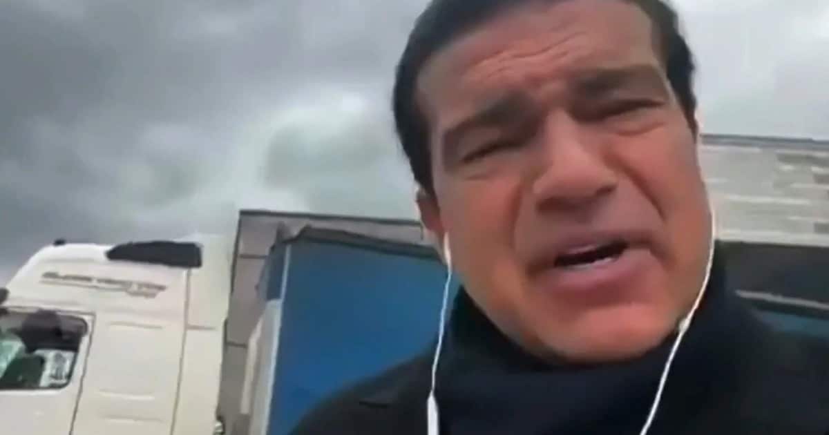 British actor Tamer Hassan breaks down as he reveals family is lost in Turkey following earthquake