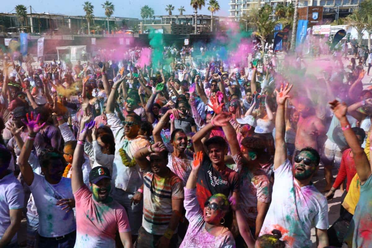 Color Beach Party double bang in Abu Dhabi and Dubai
