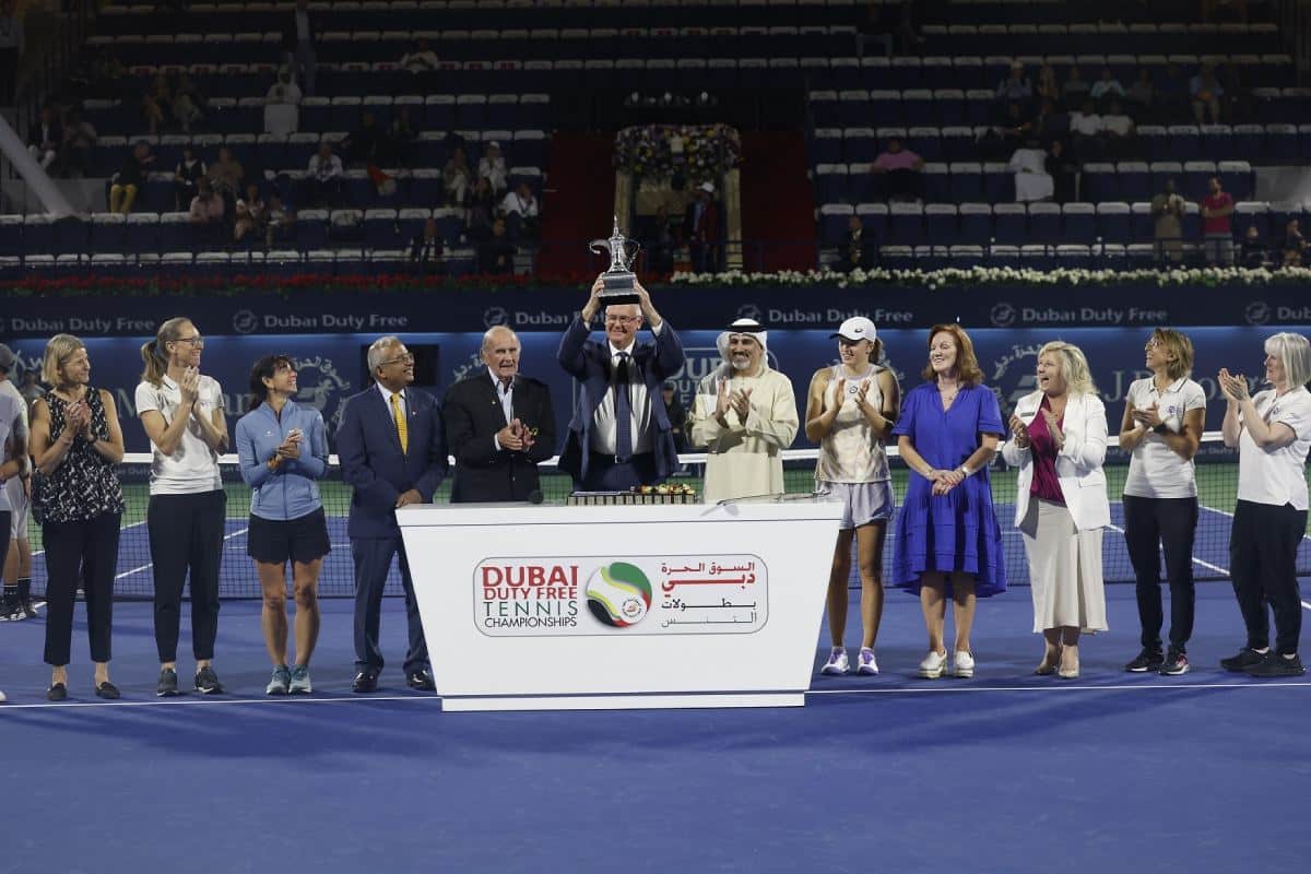 DUBAI-DUTY-FREE-TENNIS-CHAMPIONSHIPS-HONOURS-WTA-ON-ITS-50TH-ANNIVERSARY