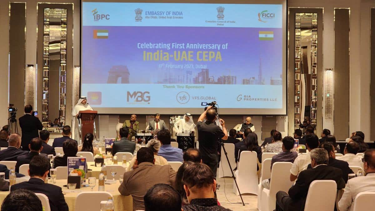 One year of the India-UAE Comprehensive Economic Partnership Agreement (CEPA) signing, in the first eight months the bilateral trade
