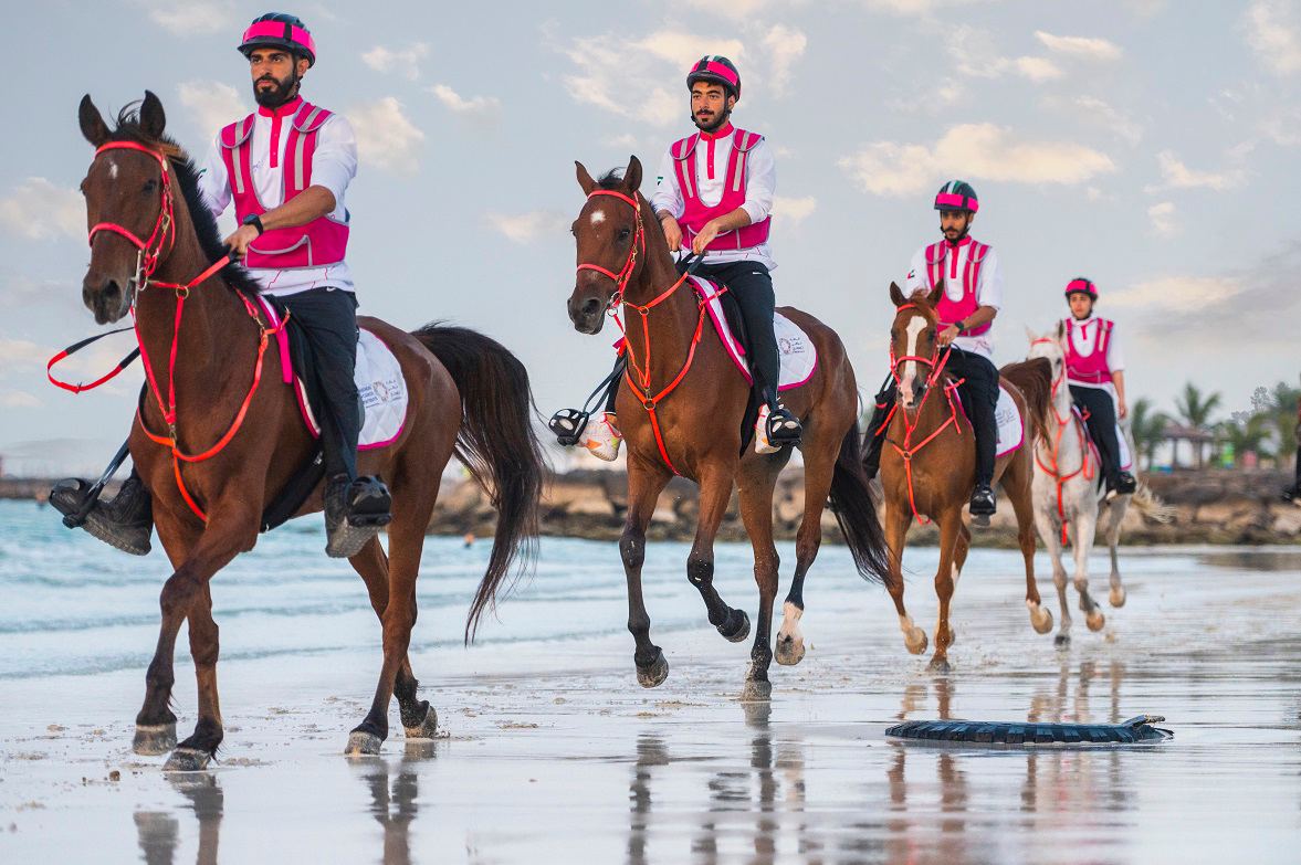 Pink Caravan Ride breaks stereotypes with more male equestrians raising awareness across the country