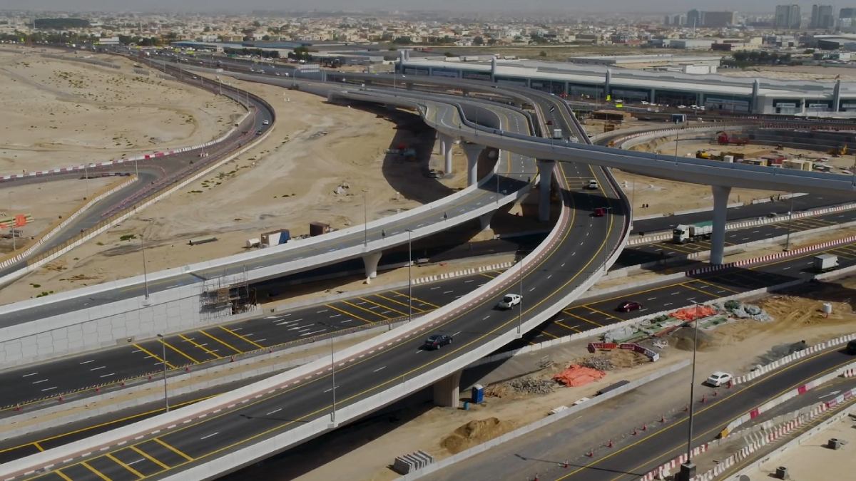 RTA opens flyover connecting Ras Al Khor and Nad Al Hamar Roads