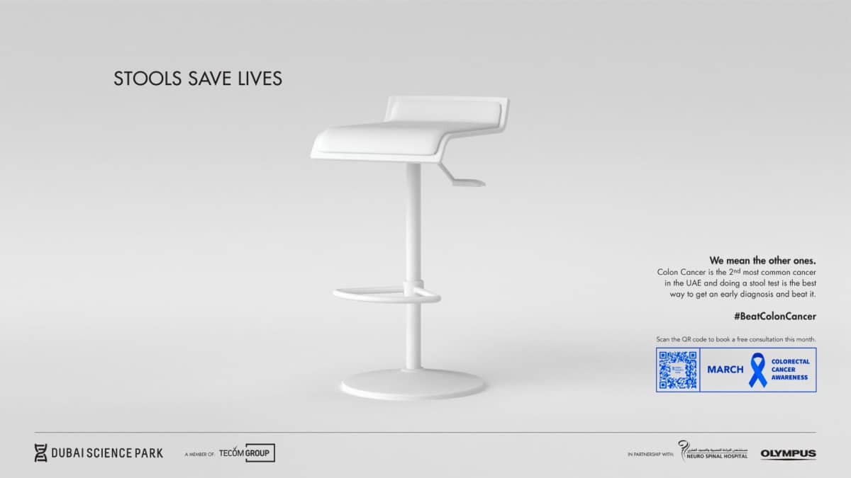 Dubai Science Park Launches Awareness Campaign for Colon Cancer, Second Most Common Cause of Cancer in the UAE