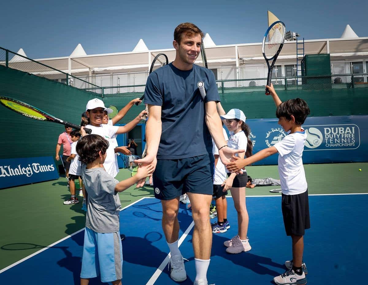 ATP Dubai Duty Free Tennis Championship, Emirates Clinic, Tallon Griekspoor