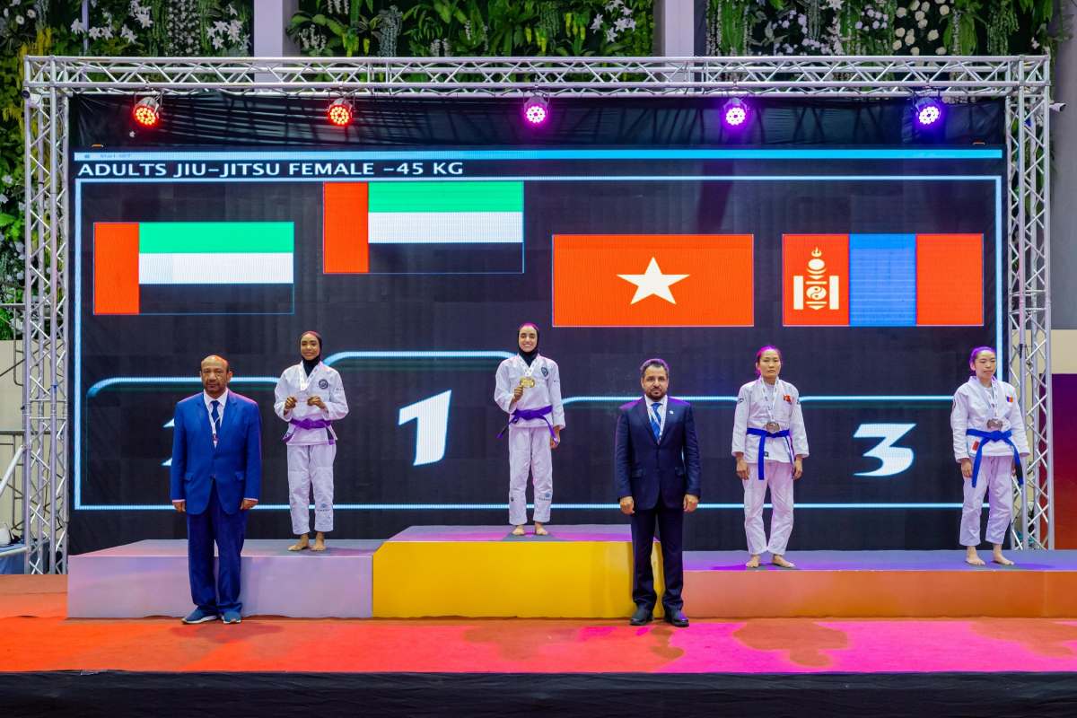 UAE SHINE AT 7th JIU-JITSU ASIAN CHAMPIONSHIP, WIN CONTINENTAL TITLE FOR THIRD YEAR IN A ROW