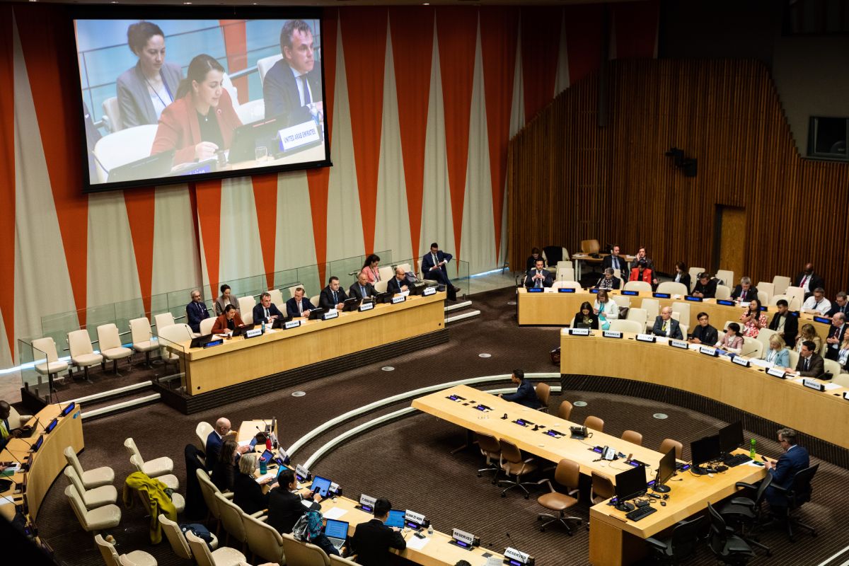 UAE's Minister Almheiri Urges Investment and Action for Water Sustainability at UN Conference, Leading up to COP28 (1)