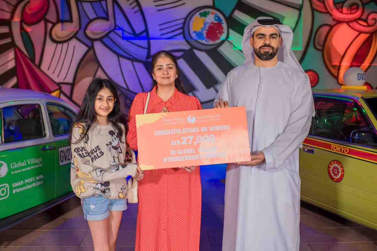 Wonder Rides at Global Village-Cash Prize-Dubai