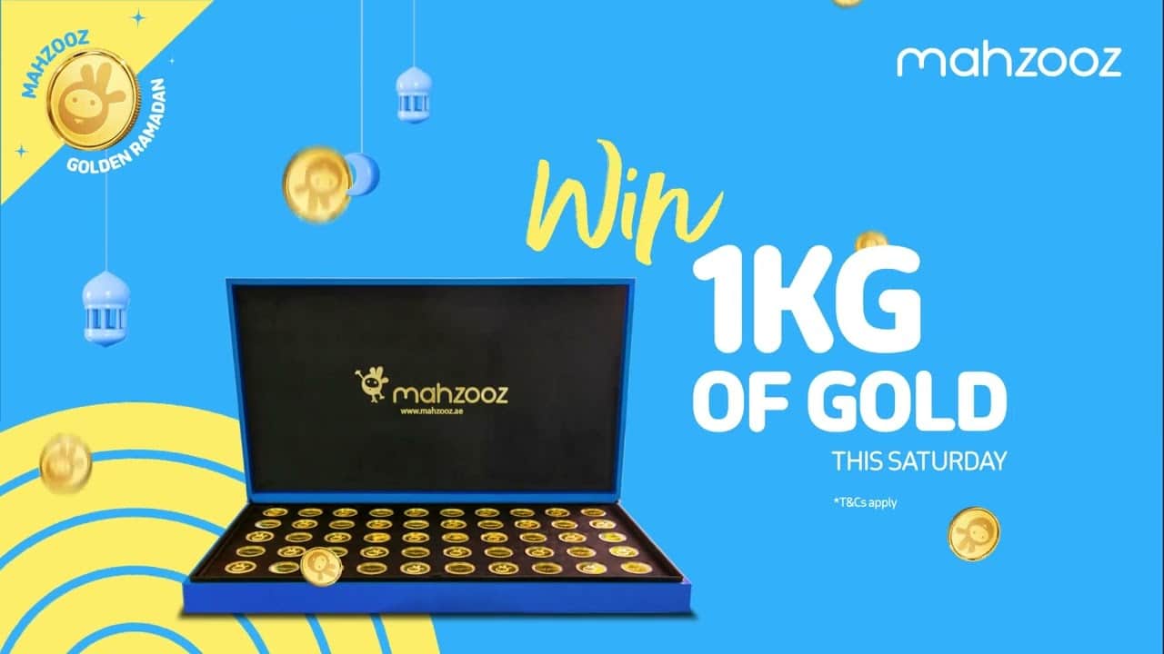 Mahzooz Gold-1KG-Lucky Draw-Eid Gift