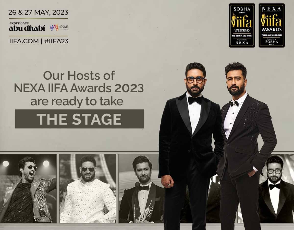 Host-Static-Abhishek-Vicky Kaushal-IIFA
