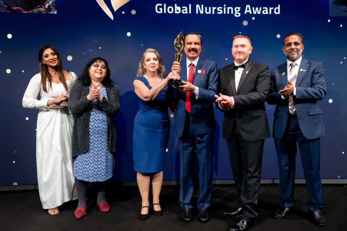 Winning $250,000 at an award ceremony held in London on International Nurses Day, Margaret was chosen from over 52,000 registrations from nurses hailing from 202 countries.