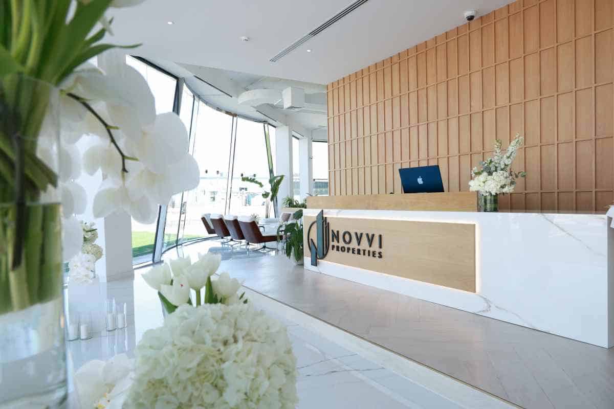 NOVVI Properties- Dubai- Reception Area