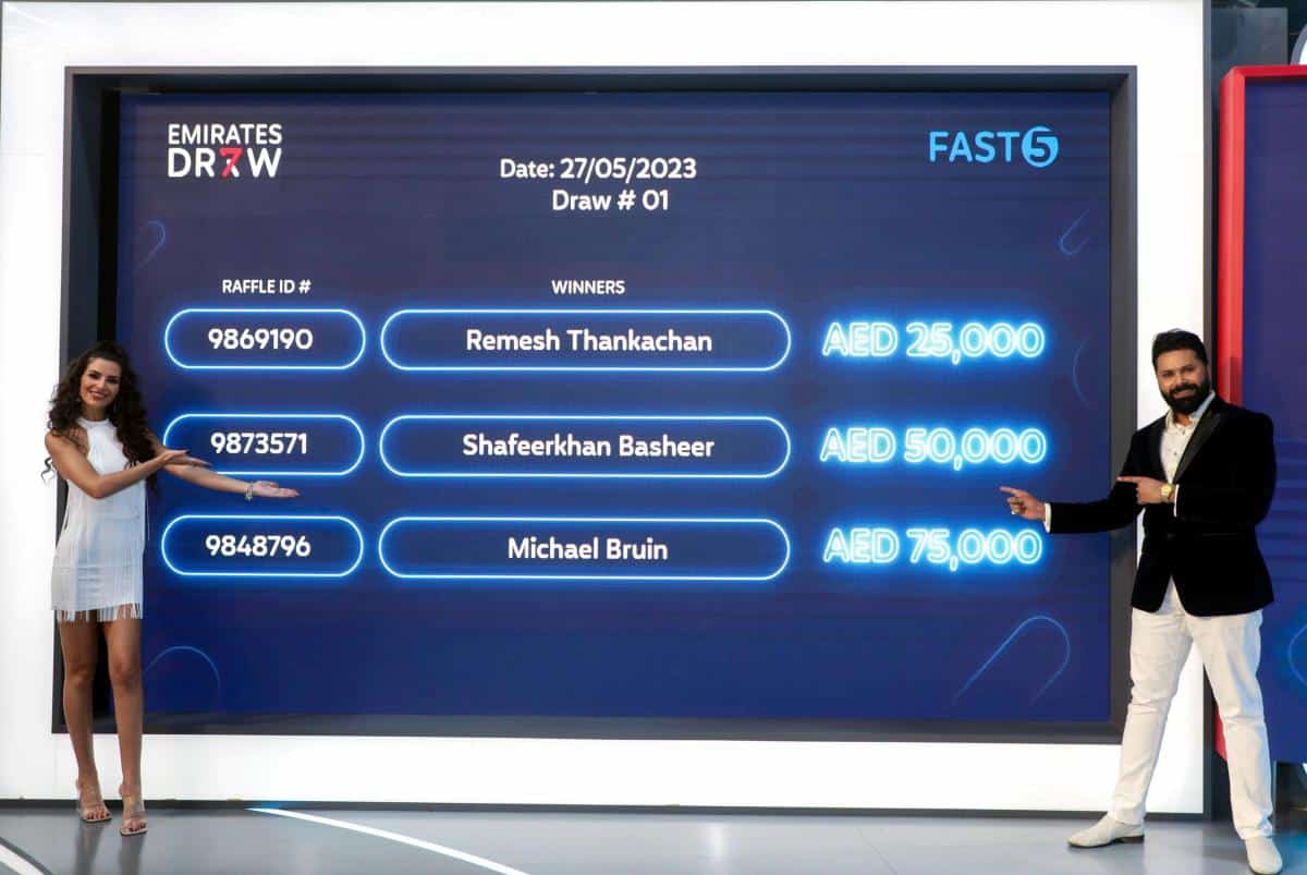 FAST5 Draw Results