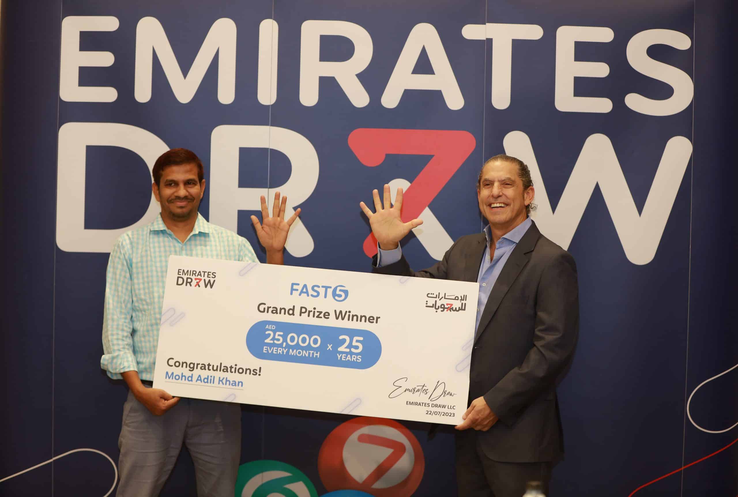 Emirates Draw & FAST5 Grand Prize Winner