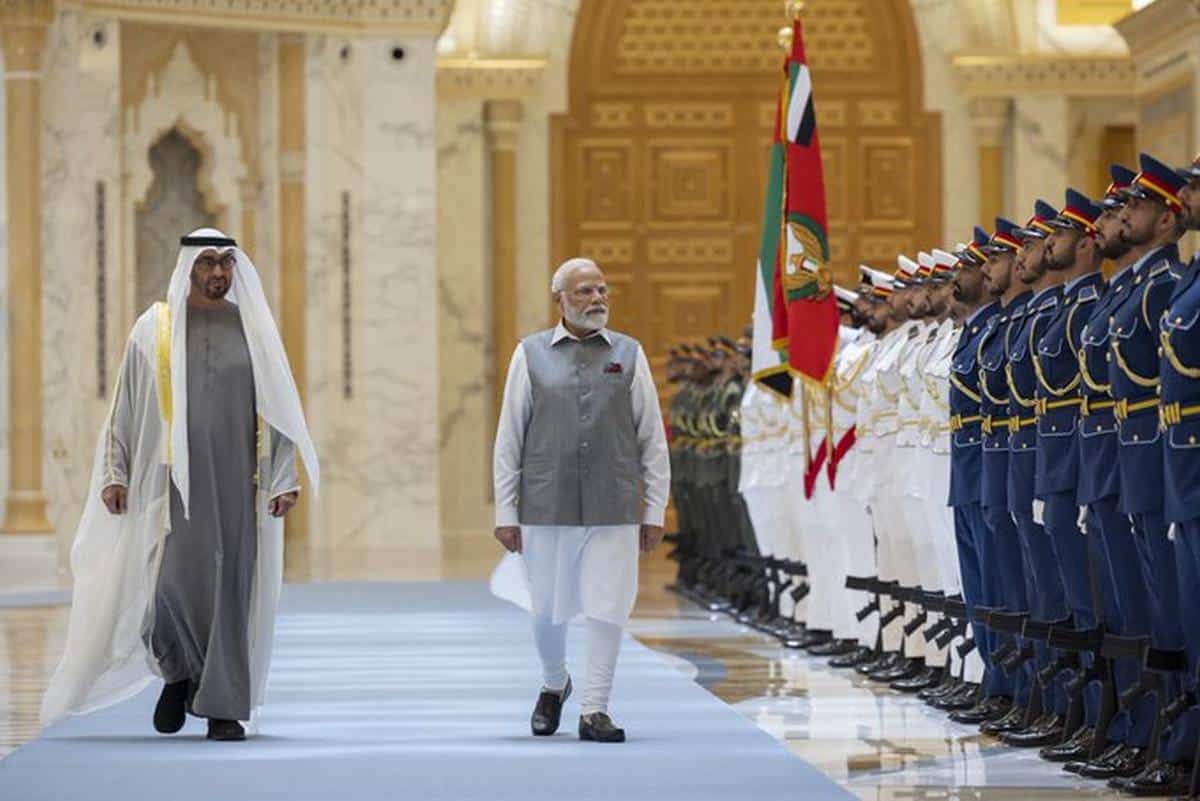 Guard of Honour-Narendra Modi-Sheikh Mohammed-India-UAE realations
