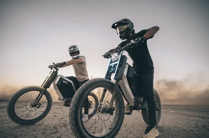 WAU Futuristic 'Cyber' E-Bike