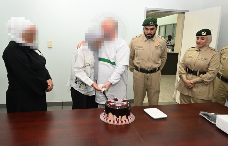 Dubai Police Reunites Daughter with Inmate Father on Her Birthday