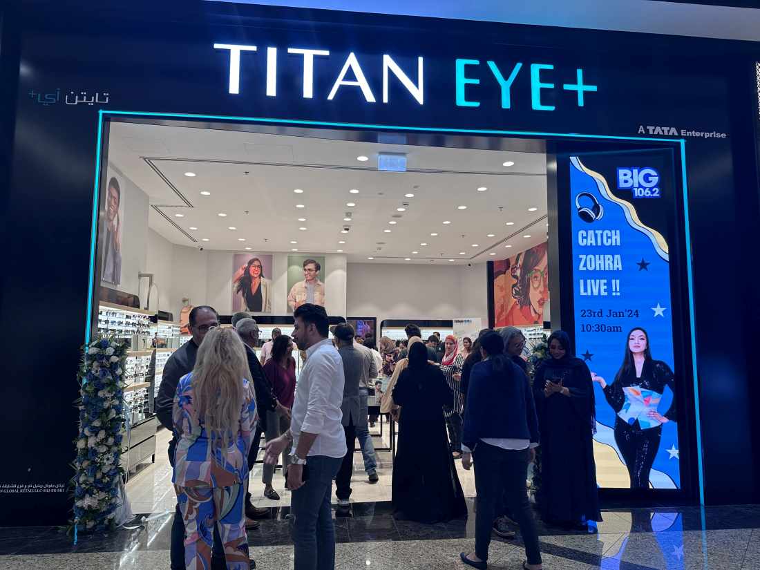 Titan Eye+ Now open in Sahara Centre and City Centre, Shindagha