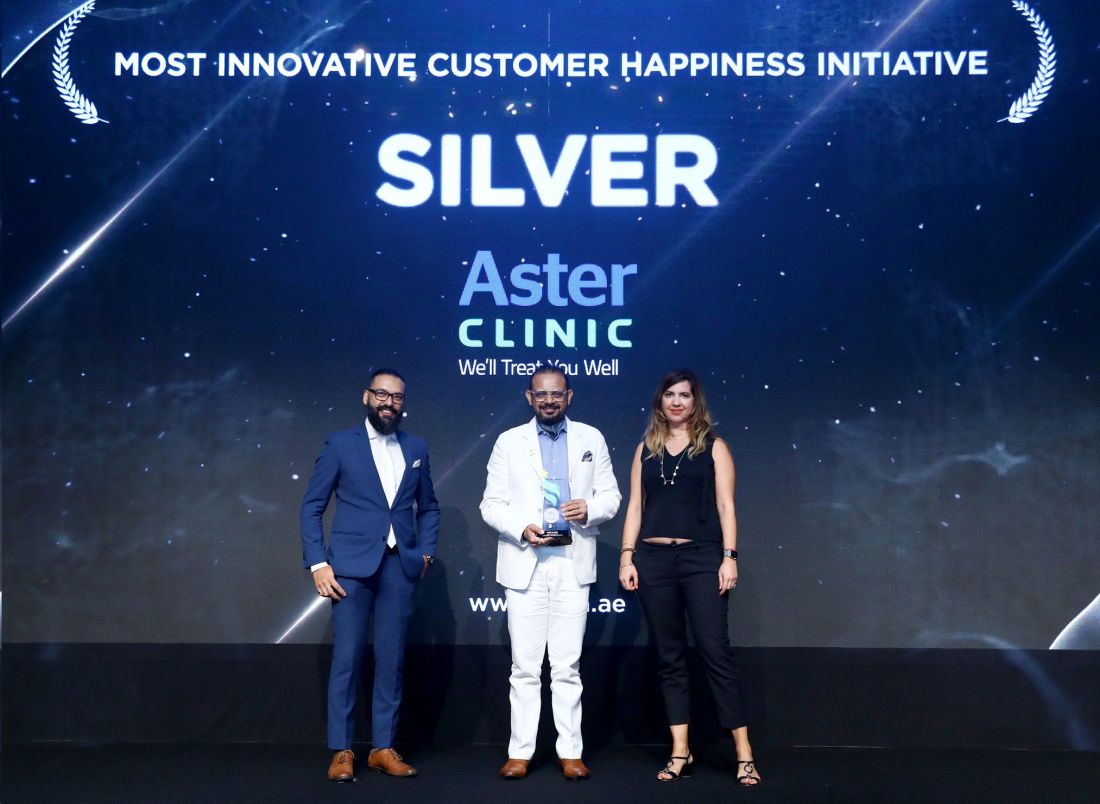 Aster Clinics sets high benchmarks in Service Excellence - Enhances Patient Experience and Service Levels for the consumer and corporate world.